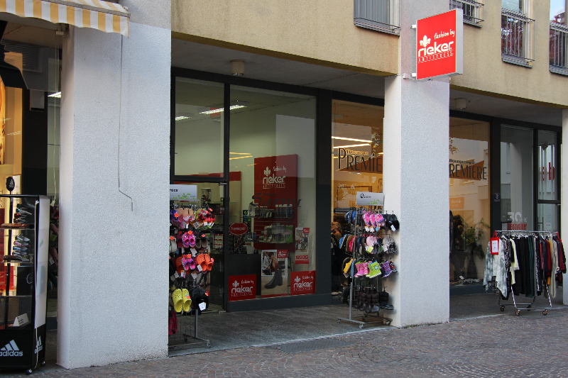 Das Geschäft in Villach
